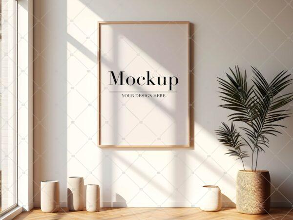 One Frame Mockup For Etsy Poster