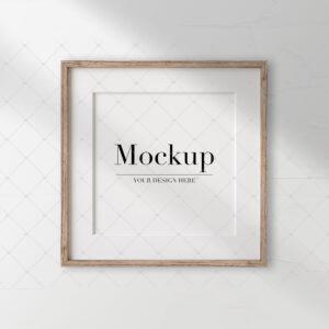 Square Frame Mockup For Etsy