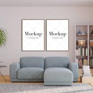 Two Frame Mockup For Etsy Product Free